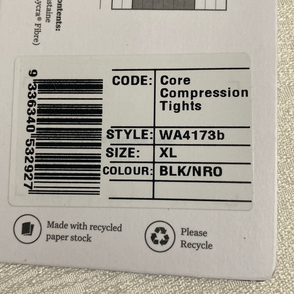 2XU Women's Core Compression Tights - Picture 11 of 12